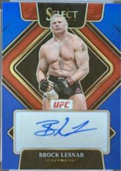 Brock Lesnar [Blue Prizm] #SG-BLS