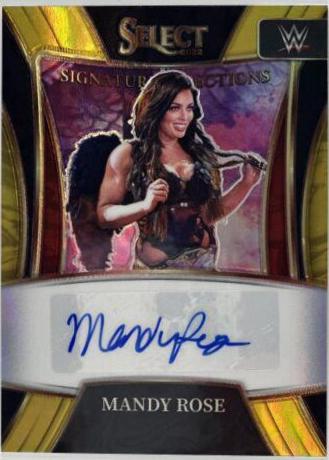 Mandy Rose [Gold Prizm] #SG-MRS