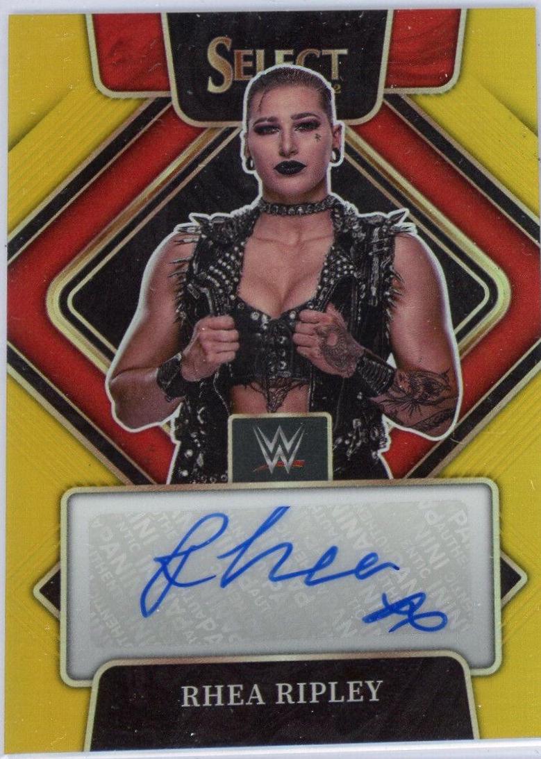 Rhea Ripley [Gold Prizm] #SG-RRP