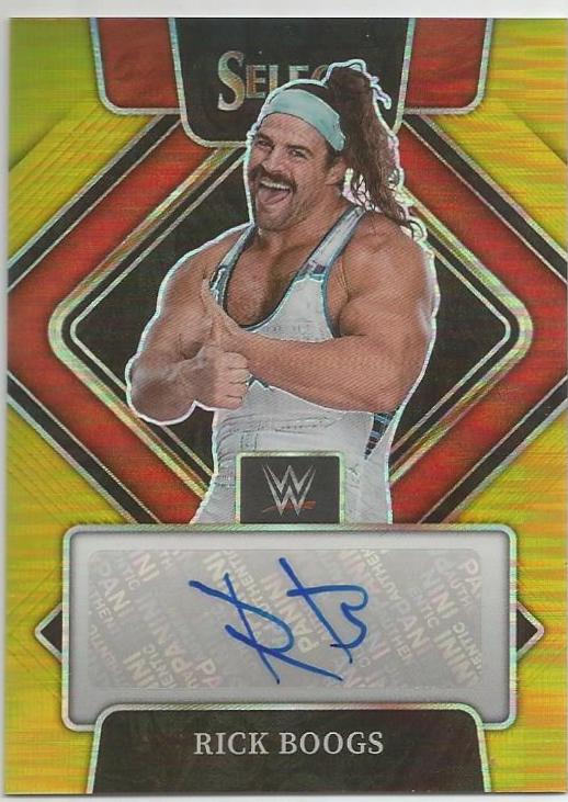 Rick Boogs [Gold Prizm] #SG-RBG