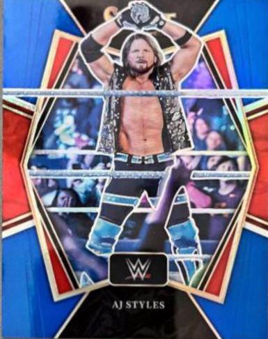 AJ Styles [Blue Prizm] #107