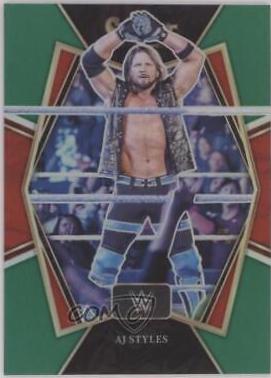 AJ Styles [Green Prizm] #107