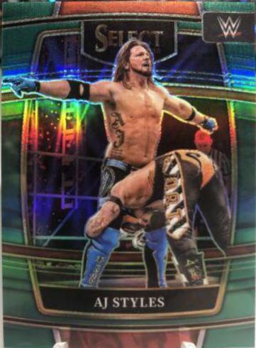 AJ Styles [Green Prizm] #13