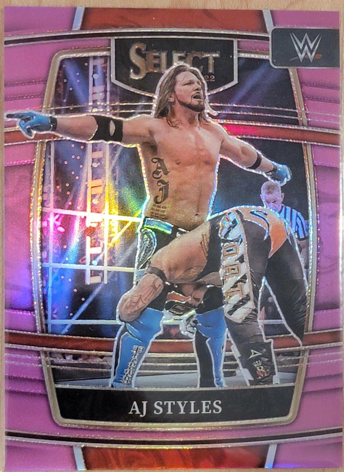 AJ Styles [Pink Prizm] #13