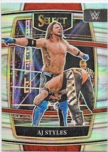 AJ Styles [Silver Prizm] #13