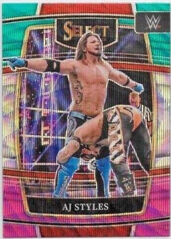 AJ Styles [Tri Color Prizm] #13