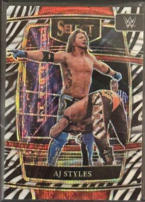 AJ Styles [Zebra Prizm] #13