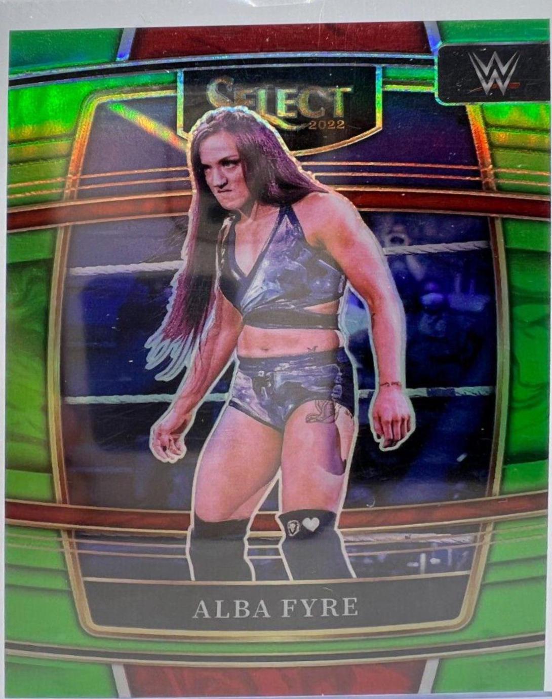 Alba Fyre [Neon Green Prizm] #2