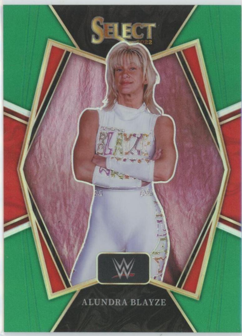 Alundra Blayze [Green Prizm] #137