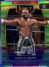 Apollo Crews [Neon Green Prizm] #43