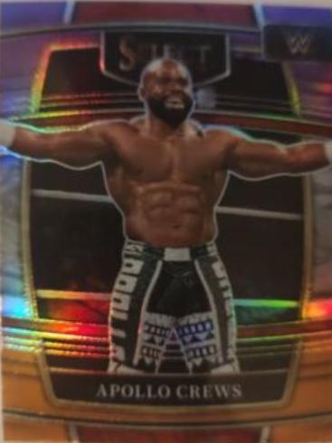 Apollo Crews [Purple & Orange Prizm] #157