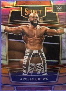 Apollo Crews [Purple & Orange Prizm] #43