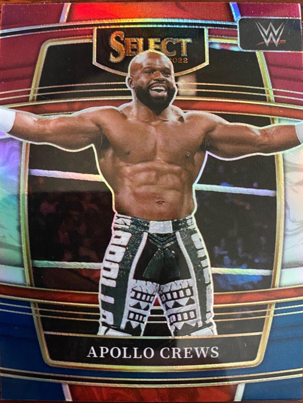Apollo Crews [Red & Blue Prizm] #43