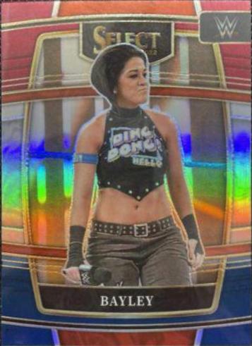 Bayley [Red & Blue Prizm] #80
