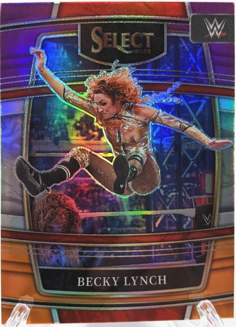 Becky Lynch [Purple & Orange Prizm] #53