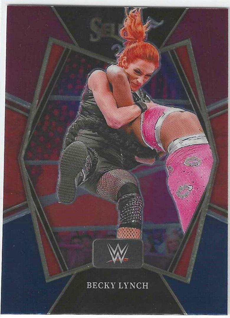 Becky Lynch [Red & Blue Prizm] #177