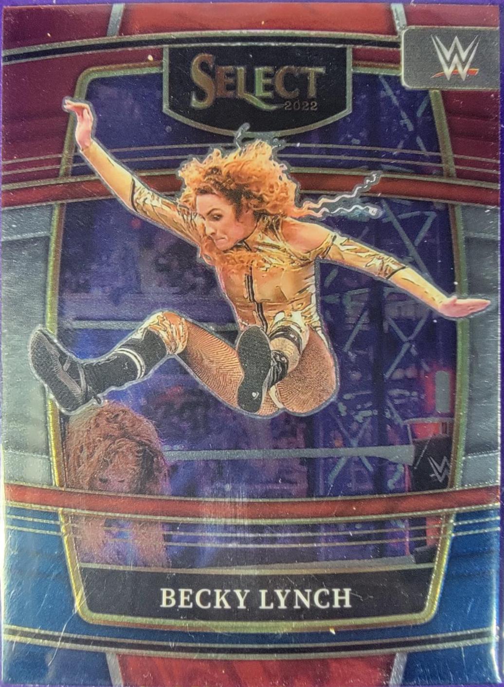 Becky Lynch [Red & Blue Prizm] #53