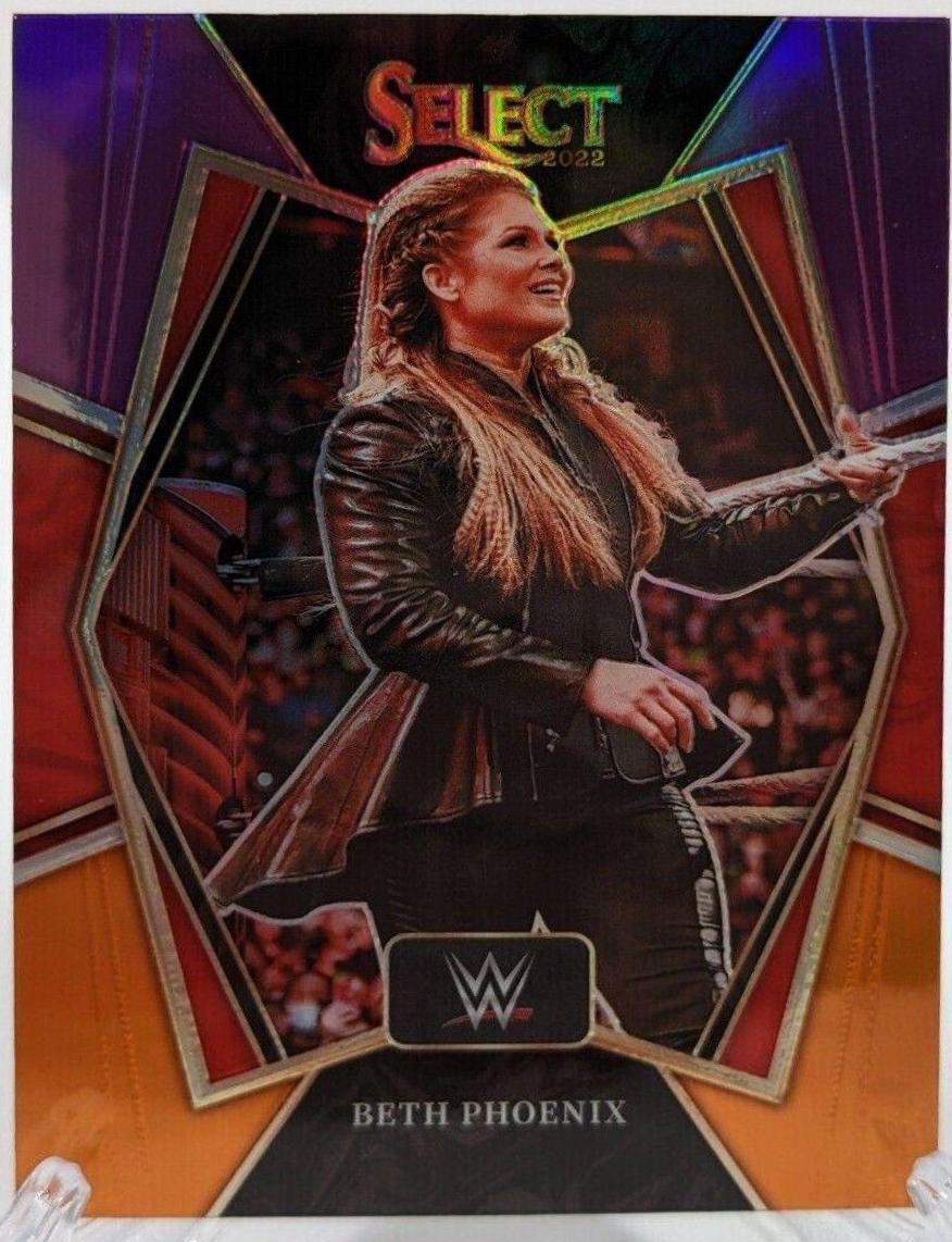 Beth Phoenix [Purple & Orange Prizm] #187