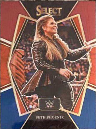 Beth Phoenix [Red & Blue Prizm] #187