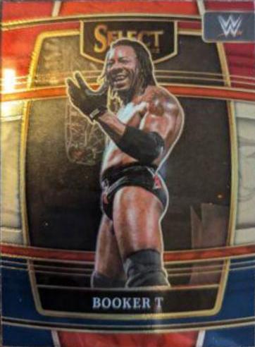 Booker T [Red & Blue Prizm] #93