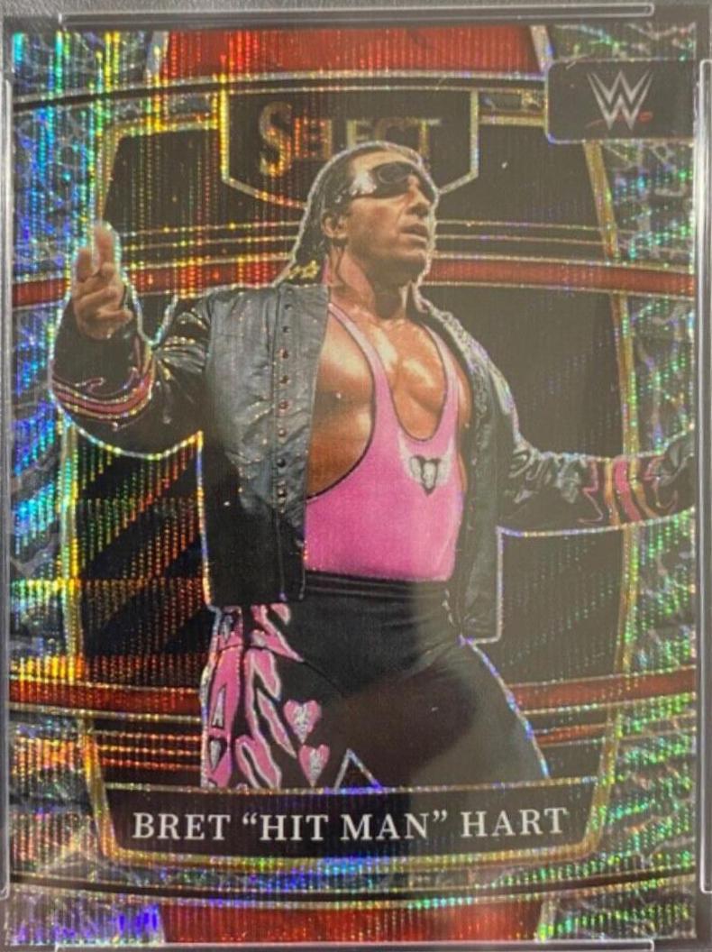 Bret 'Hit Man' Hart [Elephant Prizm] #85