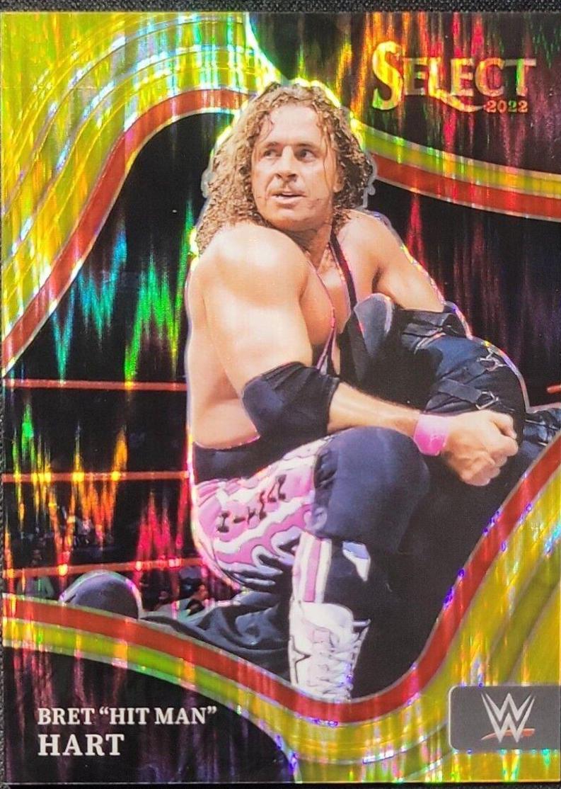 Bret 'Hit Man' Hart [Gold Flash] #224