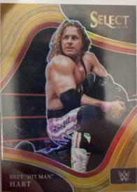 Bret 'Hit Man' Hart [Gold Prizm] #224