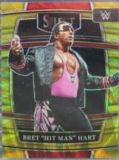 Bret 'Hit Man' Hart [Gold Wave] #224