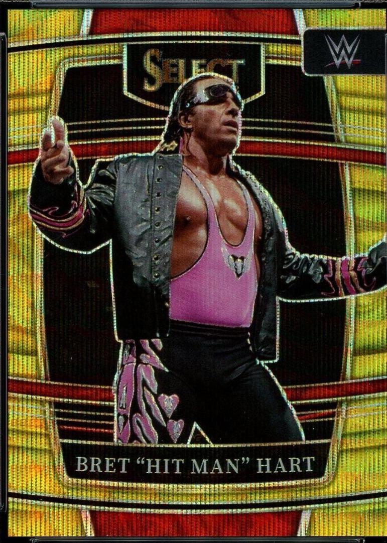 Bret 'Hit Man' Hart [Gold Wave] #85