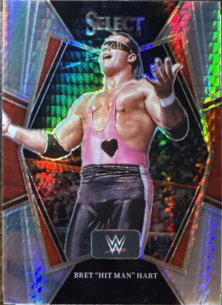 Bret 'Hit Man' Hart [Lucky Envelopes Prizm] #129