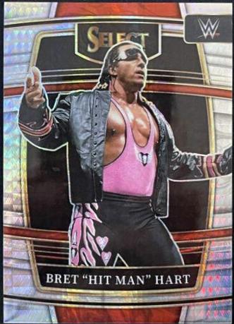 Bret 'Hit Man' Hart [Lucky Envelopes Prizm] #85