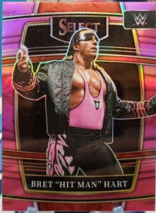Bret 'Hit Man' Hart [Pink Prizm] #85