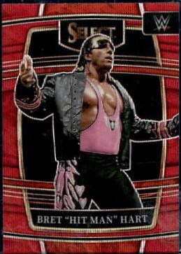 Bret 'Hit Man' Hart [Red Wave] #85