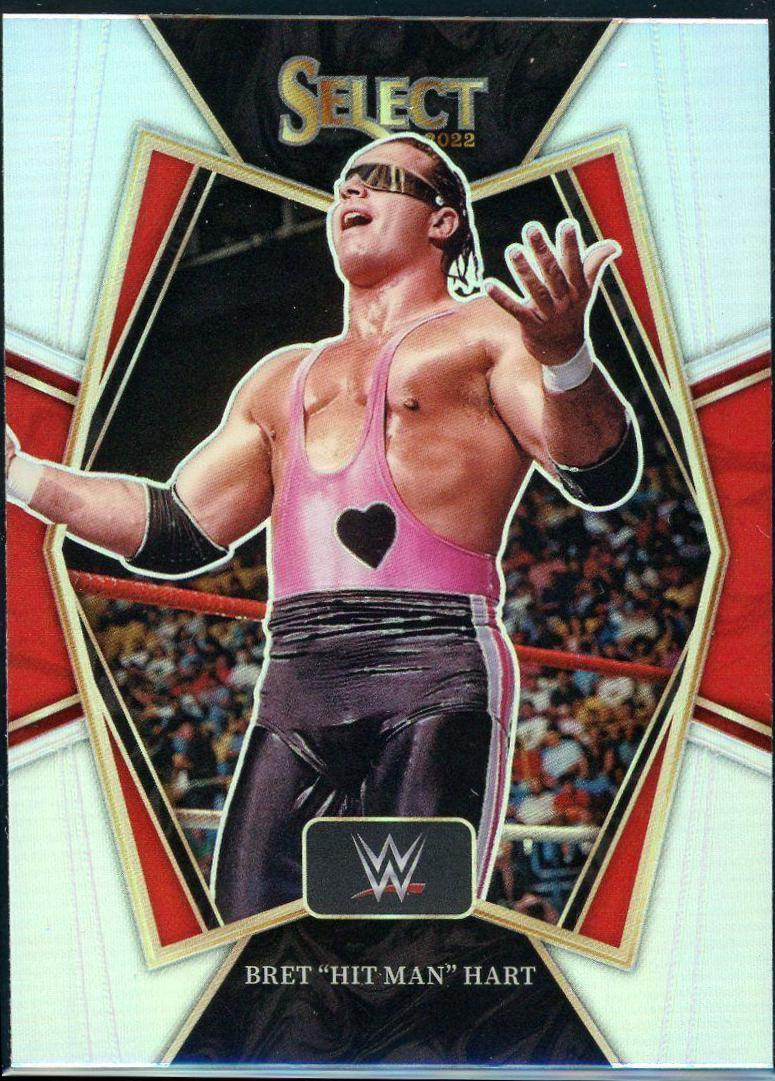 Bret 'Hit Man' Hart [Silver Prizm] #129