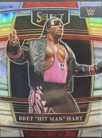 Bret 'Hit Man' Hart [Silver Prizm] #85