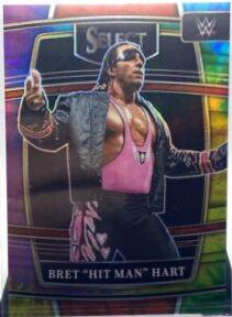 Bret 'Hit Man' Hart [Tie Dye Prizm] #85