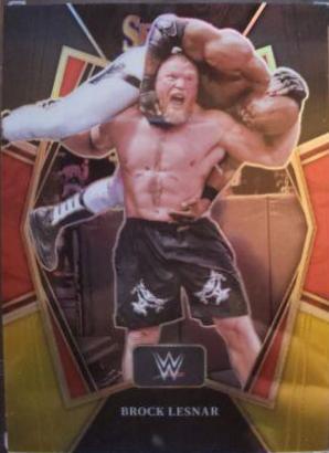 Brock Lesnar [Gold Prizm] #139