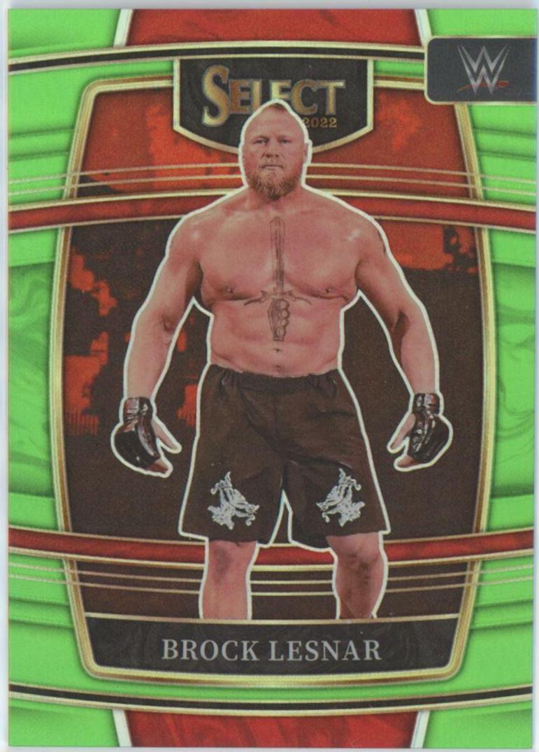 Brock Lesnar [Neon Green Prizm] #5