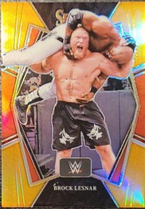 Brock Lesnar [Orange Prizm] #139