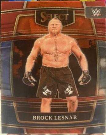 Brock Lesnar [Red & Blue Prizm] #5