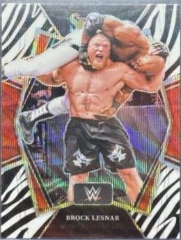 Brock Lesnar [Zebra Prizm] #139
