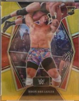 Bron Breakker [Gold Prizm] #159