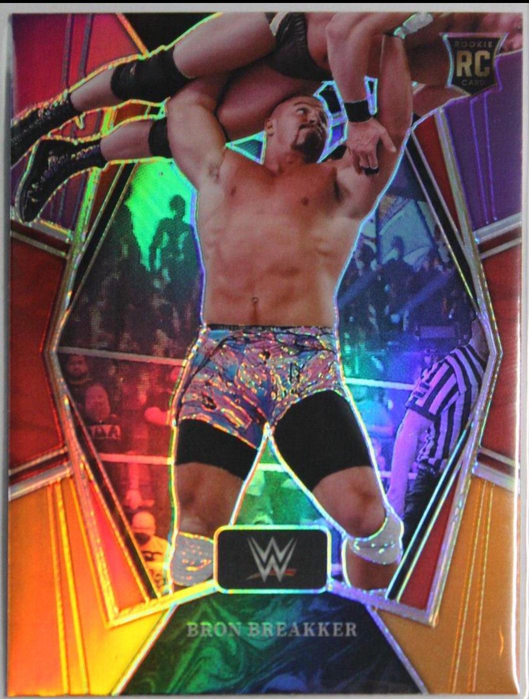 Bron Breakker [Purple & Orange Prizm] #159