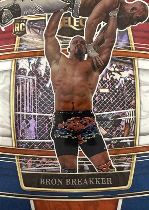Bron Breakker [Red & Blue Prizm] #15