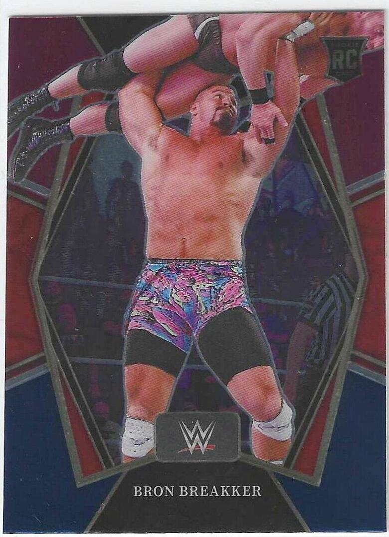 Bron Breakker [Red & Blue Prizm] #159