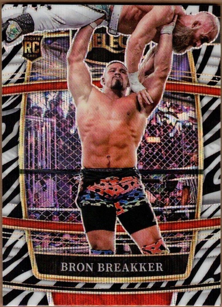 Bron Breakker [Zebra Prizm] #15