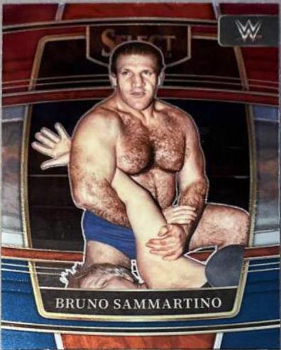 Bruno Sammartino [Red & Blue Prizm] #95