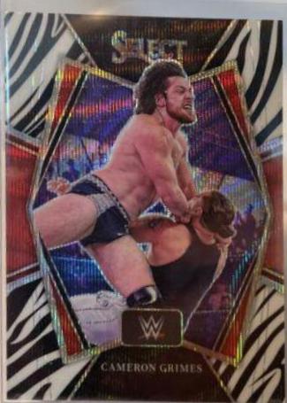 Cameron Grimes [Zebra Prizm] #179