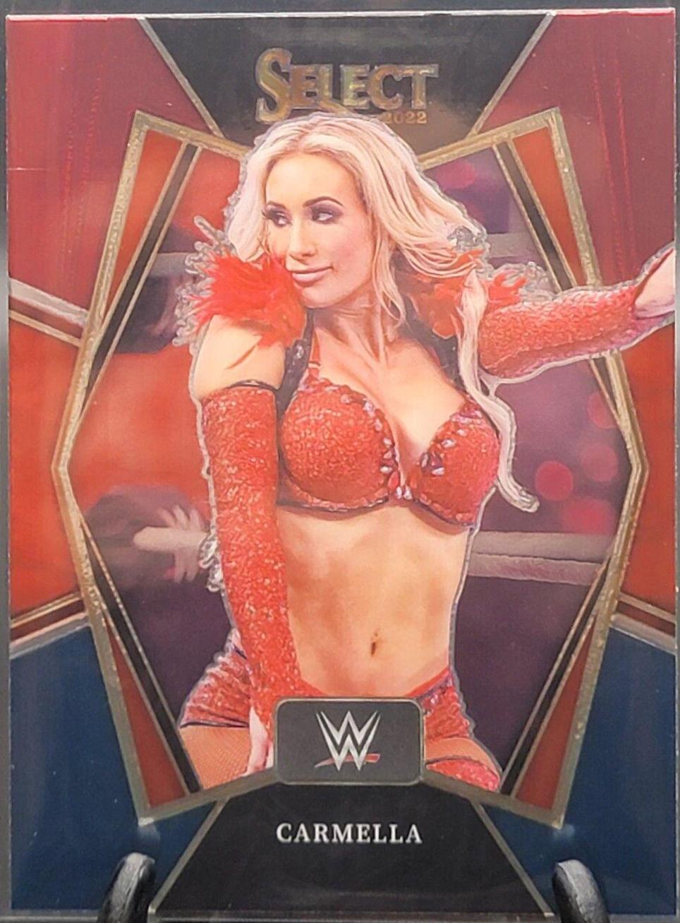Carmella [Red & Blue Prizm] #189