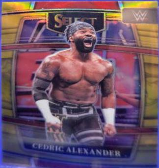 Cedric Alexander [Gold Prizm] #25